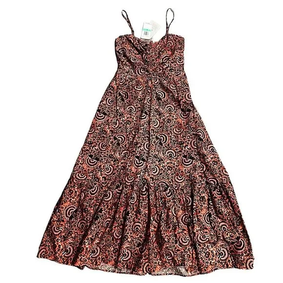 A.L.C. Lilah Printed Midi Dress, Revolve, NWT, Size 8 - Picture 9 of 10